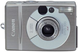 Canon IXUS 300 - image courtesy of Canon. www.canon.co.uk