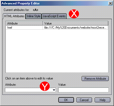 composer 6.x advanced properties box